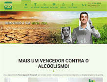 Tablet Screenshot of alcoolismotemtratamento.com.br